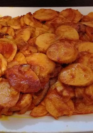 عکسی از دستور سوسیس پیاز بندری