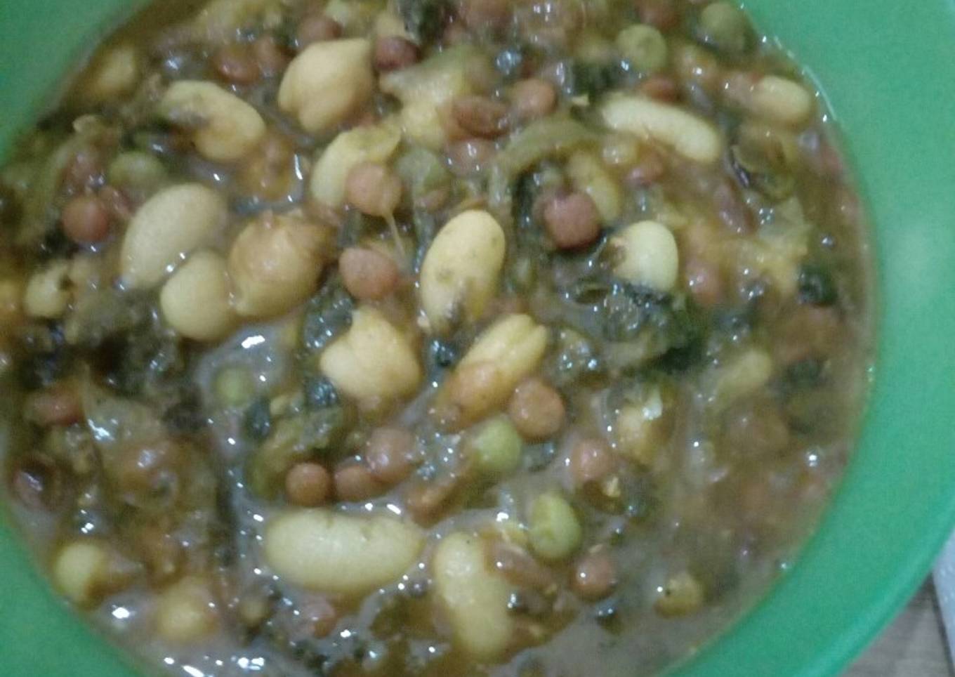 Legumbres con verduras