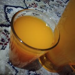 A picture of Mango juice 😍.