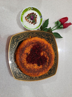 عکسی از دستور ته چین مرغ