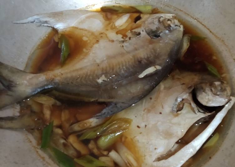 Resep ikan bawal saus tiram