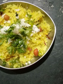 A picture of Kanda Poha.