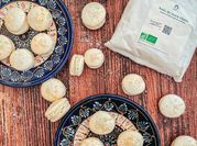 Une photo de macaron amande