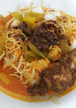 Foto resep Lontong sayur (labu siam&kentang) ala mimi Shidqya