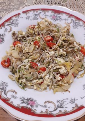 Foto resep Tumis tauge telur
