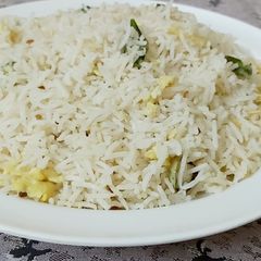 A picture of Chilli garlic fried rice.