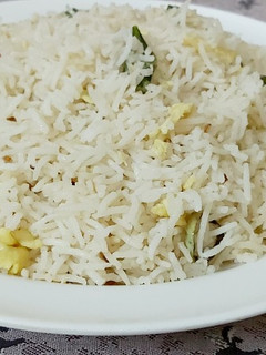 A picture of Chilli garlic fried rice.