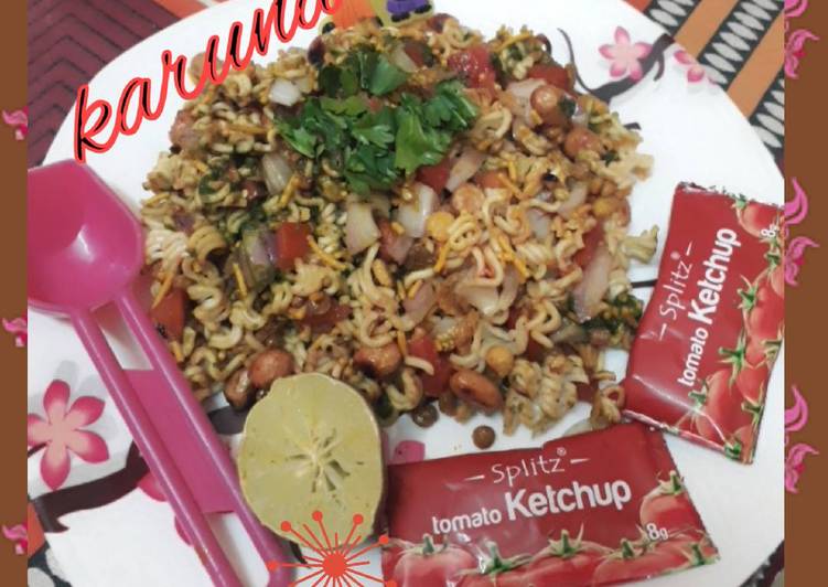 How to Quick Eating on a Dime Maggi bhel