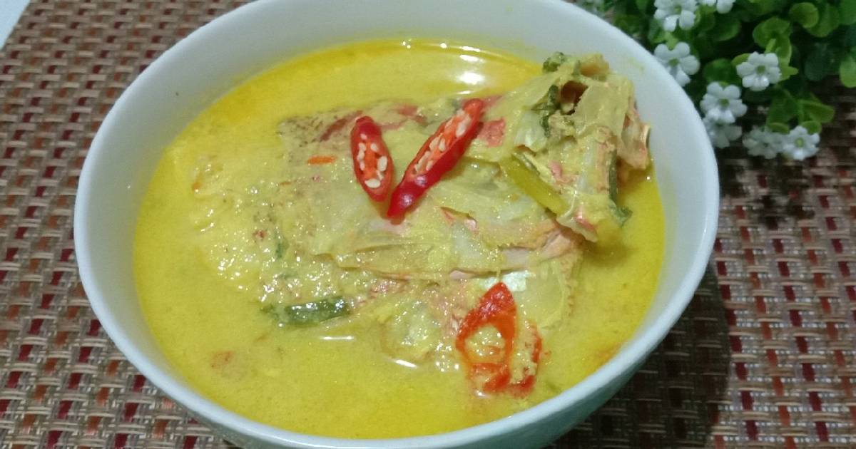 Resep Gulai Ikan Kakap Bumbu Kuning Oleh Mami Kenzie - Cookpad