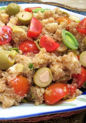 Quinoa saláta recept fotója