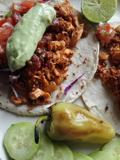 Una foto de Choripollo (tacos)😋