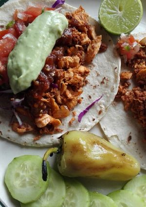 Una foto de Choripollo (tacos)😋