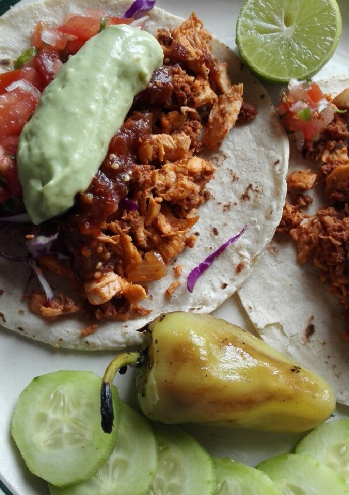 Una foto de Choripollo (tacos)😋