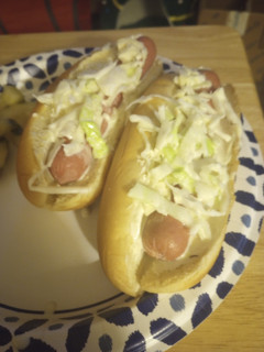 A picture of Coleslaw for a Slawdog.