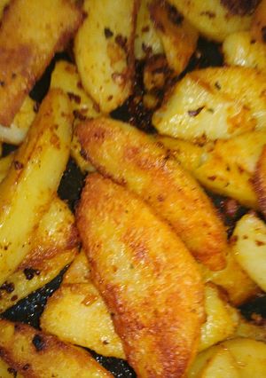 Una foto de Papas al horno únicas