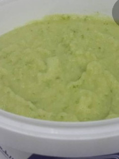 A picture of Ginger garlic paste.