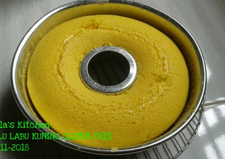 Resep Bolu Labu Kuning Gluten Free yang nikmat