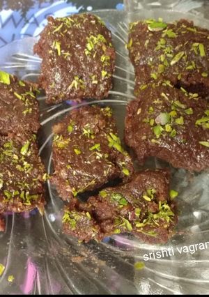 A picture of Chocolate Burfi.