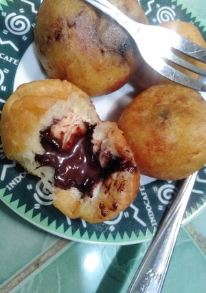 Foto resep Bola bola ubi coklat
