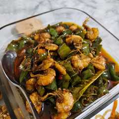 Udang Tauco Cabai Hijau রেসিপির প্রধান ছবি