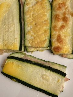 Una foto de Sándwich calabacín