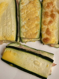 Una foto de Sándwich calabacín