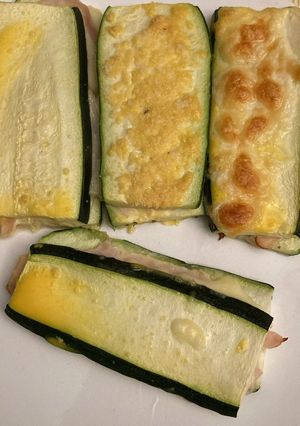 Una foto de Sándwich calabacín