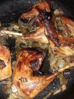 صورة لوصفة طاجن فراخ بالبصل