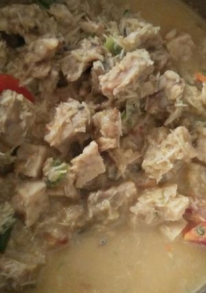 Foto resep Botok tempe teri rebus di panci ala bundadewi