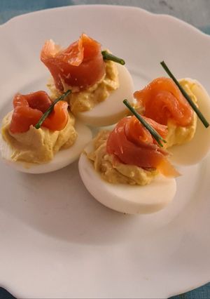 Une photo de Œufs mimosas