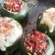 Zapallitos rellenos con verduras