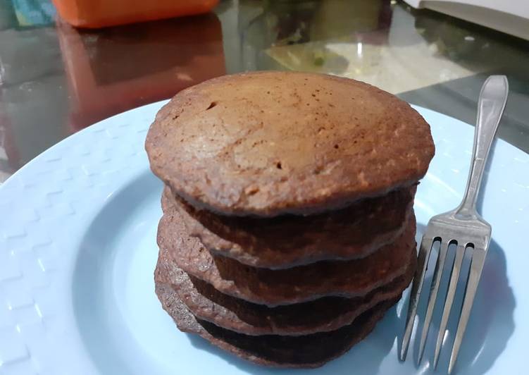 Pancake Oat Banana Choco