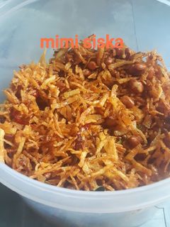 Foto resep Kering kentang pedas manis