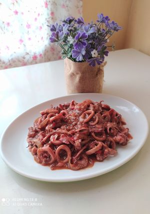 Foto resep Cumi saos asam pedas