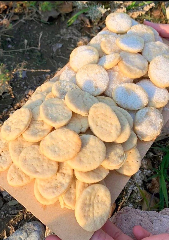 Una foto de 🥯BIZCOCHITOS DE ‘GRASA’ Y AGRIDULCES🥯 veganos