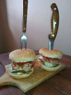 Φωτογραφία της συνταγής Burger για αρχάριους