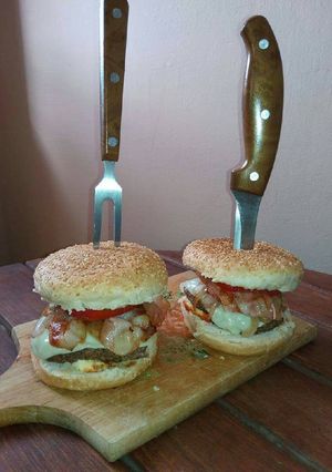 Φωτογραφία της συνταγής Burger για αρχάριους