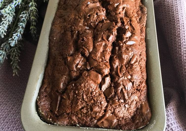 Bolo de chocolate e curgete