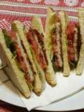 Club Sandwich con Cotoletta di pollo e speck croccante