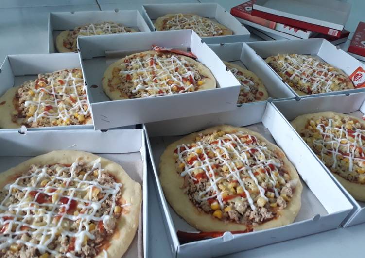 Resep Pizza super lembut Anti Gagal