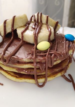 صورة لوصفة بان كيك pancake 🥞