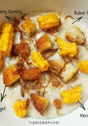 Foto resep Bubur Oats (Savoury)
