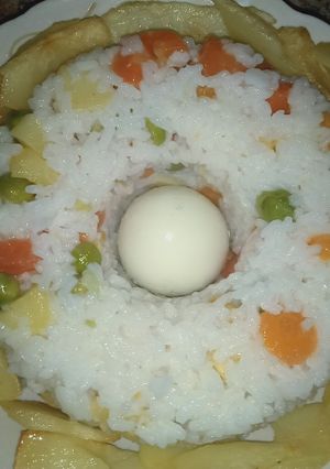 صورة لوصفة سلطة ارز