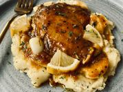 Gambar chicken rosemary sauce