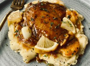 Foto resep Rosemary Chicken & Mashed Potato