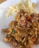 Arroz con cerdo