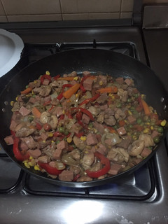 Una foto de Chopsuey mixto casero