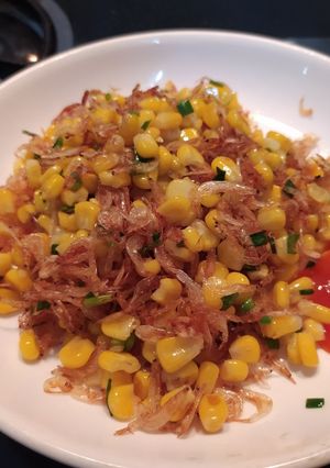 Hình của món Bắp xào bơ.