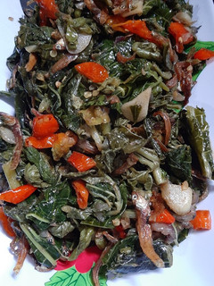 Foto resep Tumis daun pepaya teri