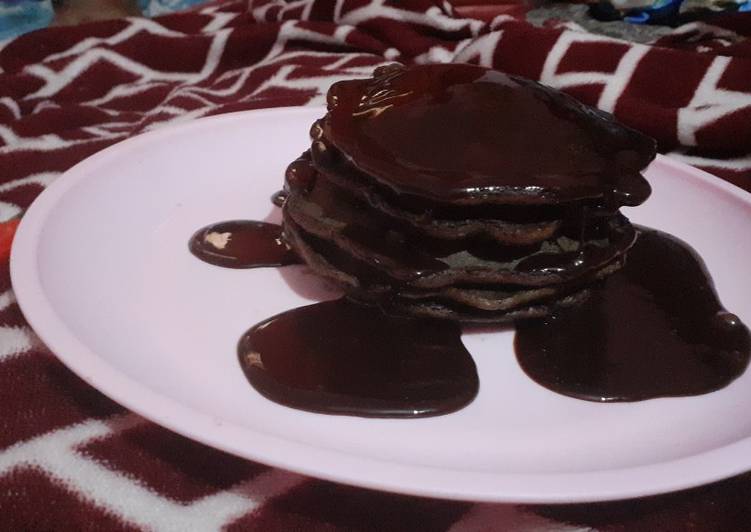 Recipe of Super Quick Homemade Chocolate Pancake